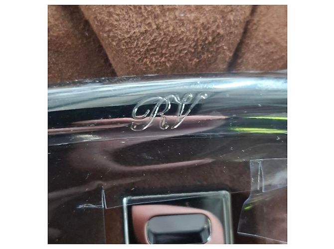 Borsa Grande Viv Choc Roger Vivier in Camoscio Marrone - vista 8
