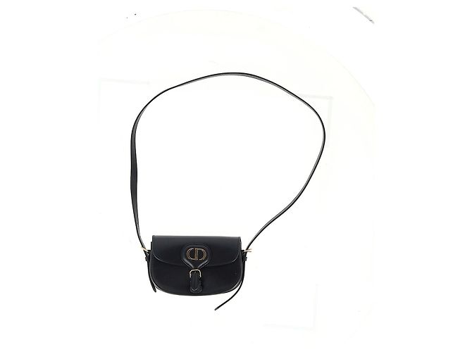 Dior Nova Bolsa Bobby Mini em Couro de Bezerro Preto - vista 11