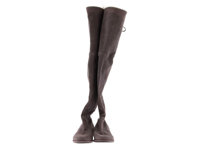 Botas STUART WEITZMAN T.EU 38 Cuero Gris - vista 4