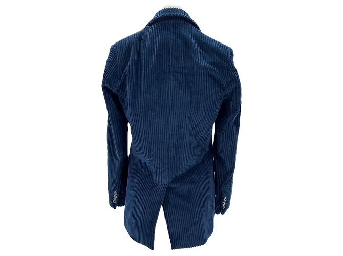Chaquetas PAUL & JOE T.FR 34 Algodón Azul - vista 2