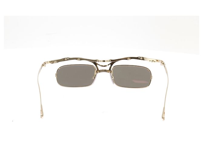 Autre Marque NON SIGNE / UNSIGNED Sunglasses T.  Metal Golden - view 2
