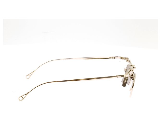 Autre Marque NON SIGNE / UNSIGNED Sunglasses T.  Metal Golden - view 3
