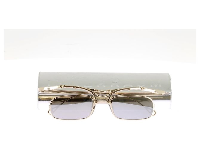 Autre Marque NON SIGNE / UNSIGNED Sunglasses T.  Metal Golden - view 7