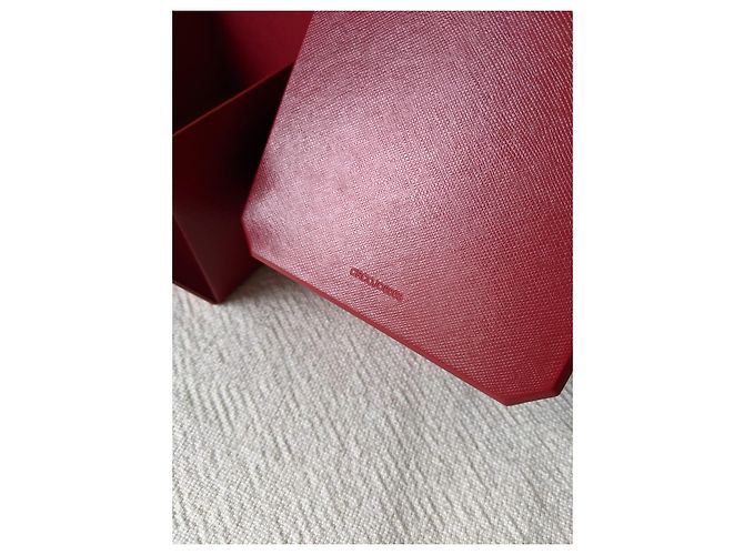 Cartier Love Juc Armband gefütterte Box und Papiertüte Rot - Ansicht 6