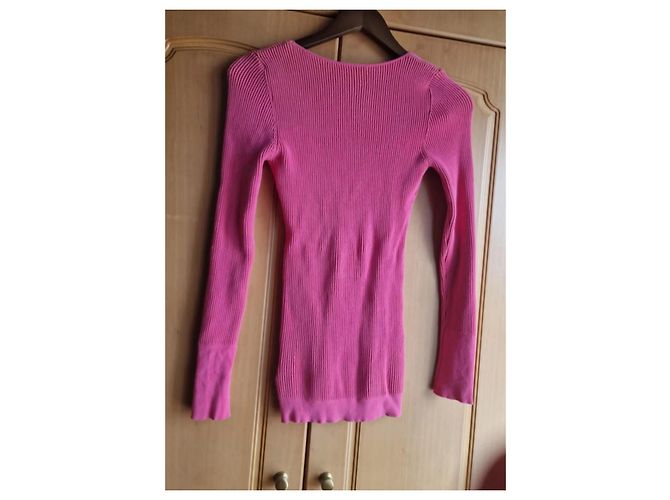 Top Jacquemus Rosa e Laranja de Viscose - vista 2