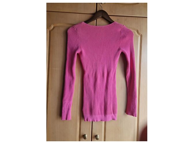 Top Jacquemus Rosa e Laranja de Viscose - vista 3