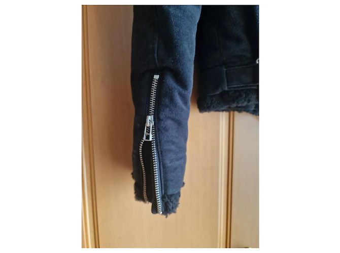 Giacca Acne in cotone nera Nero - vista 9