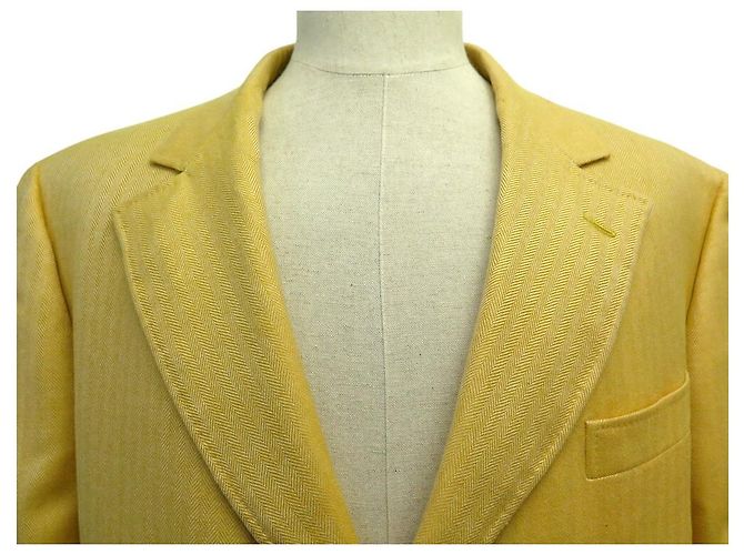 GIACCA ARNYS MARCEL 54 IT 50 M FR IN CASHMERE GIALLO - vista 2