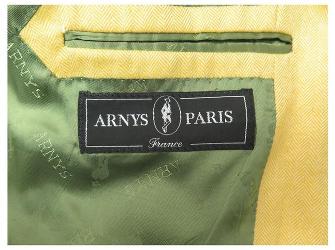GIACCA ARNYS MARCEL 54 IT 50 M FR IN CASHMERE GIALLO - vista 5