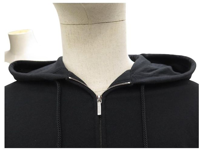NOVO PULL CHANEL P63299 MOLETOM CAPUZ GRAFFITI COCO CAMELIA CAMBON M 50 Preto - vista 3
