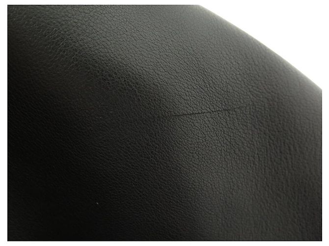 Hermès BORSA DA VIAGGIO HERMES PLUME 55 IN PELLE BOX NERA Nero - vista 13