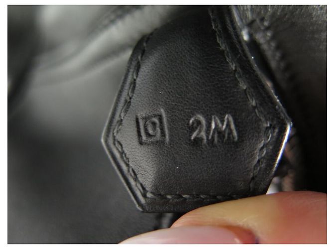 Hermès BORSA DA VIAGGIO HERMES PLUME 55 IN PELLE BOX NERA Nero - vista 8