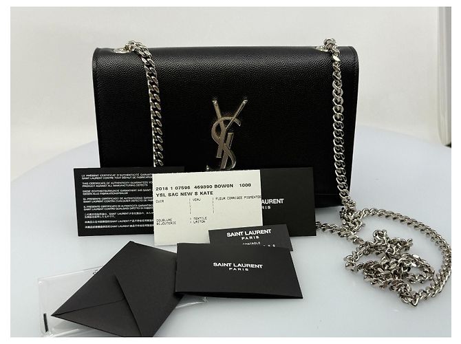 Yves Saint Laurent Badolera Kate nuova mai usata Nero - vista 4