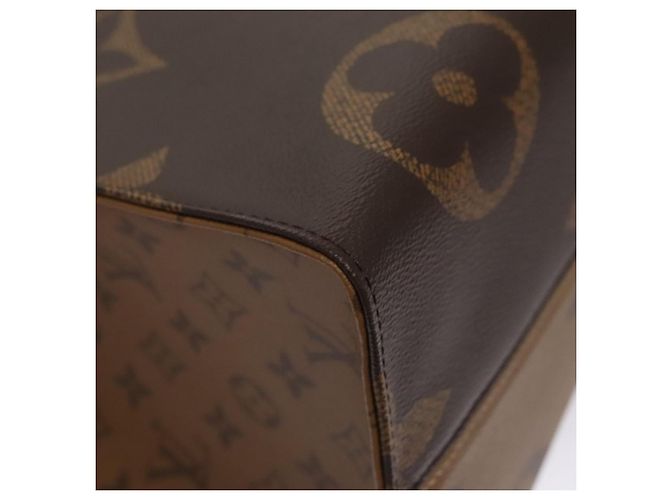 LOUIS VUITTON Monogram Reverse Giant On The Go GM Borsa Tote M45320 Auth BD313S Monogramma - vista 16
