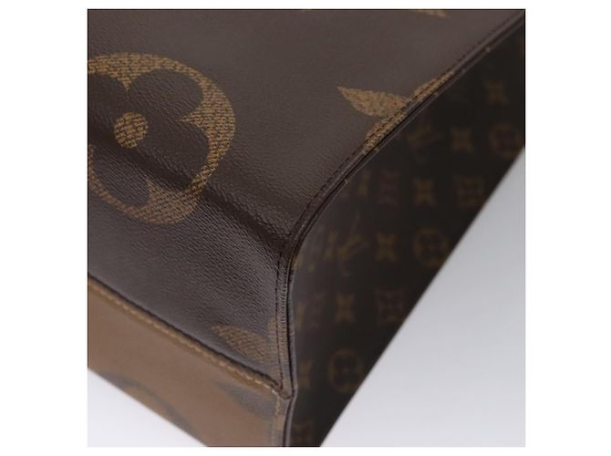 LOUIS VUITTON Monogram Reverse Giant On The Go GM Borsa Tote M45320 Auth BD313S Monogramma - vista 17