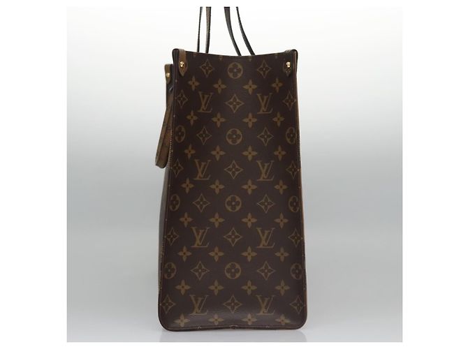 LOUIS VUITTON Monogram Reverse Giant On The Go GM Borsa Tote M45320 Auth BD313S Monogramma - vista 3