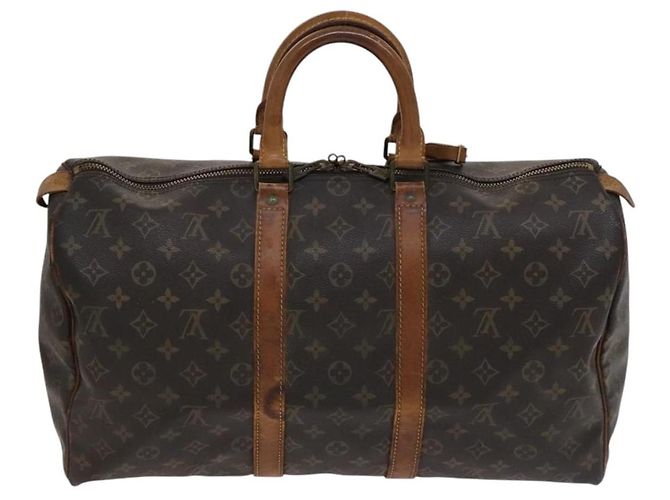 LOUIS VUITTON Monogram Keepall 45 Borsa Boston M41428 LV Auth bs22332 Monogramma - vista 2