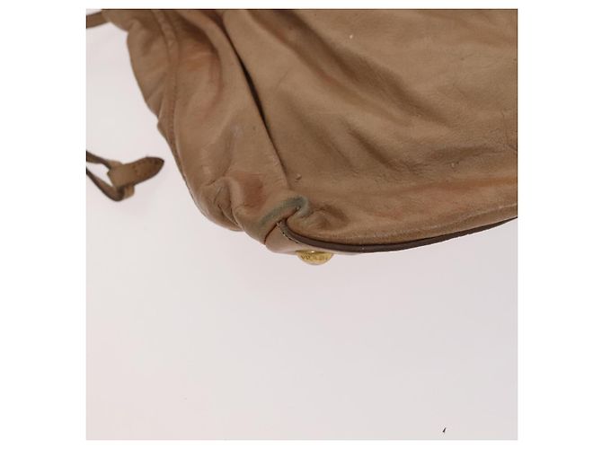 PRADA Borsa a mano in nylon pelle 3 pezzi khaki beige Auth bs22539 Cachi - vista 8