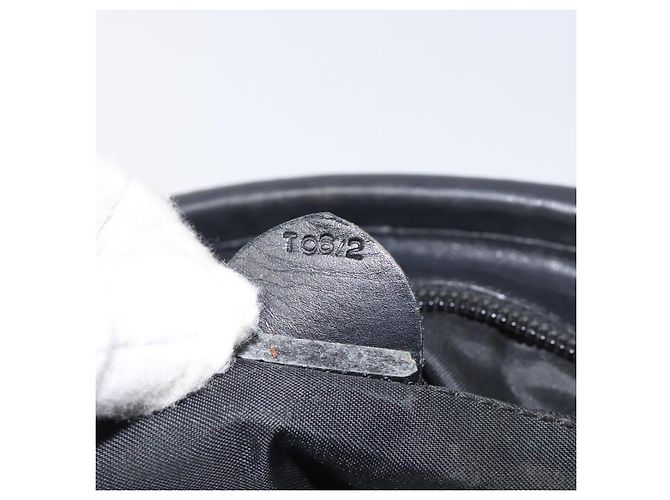 Céline Borsa a spalla CELINE in nylon nero Auth 101065 - vista 12