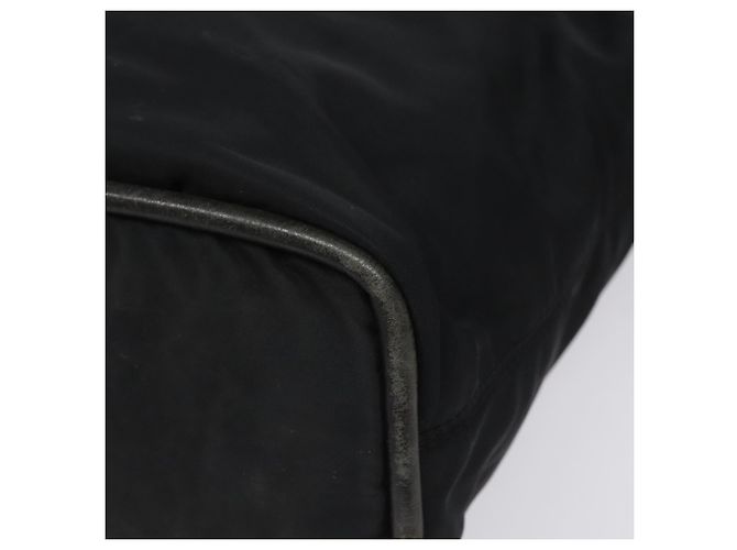 Céline Borsa a spalla CELINE in nylon nero Auth 101065 - vista 15