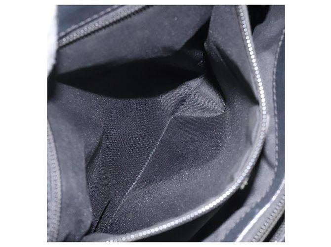 Céline Borsa a spalla CELINE in nylon nero Auth 101065 - vista 21