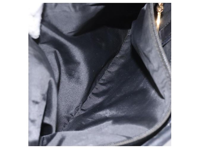Céline Borsa a spalla CELINE in nylon nero Auth 101065 - vista 22