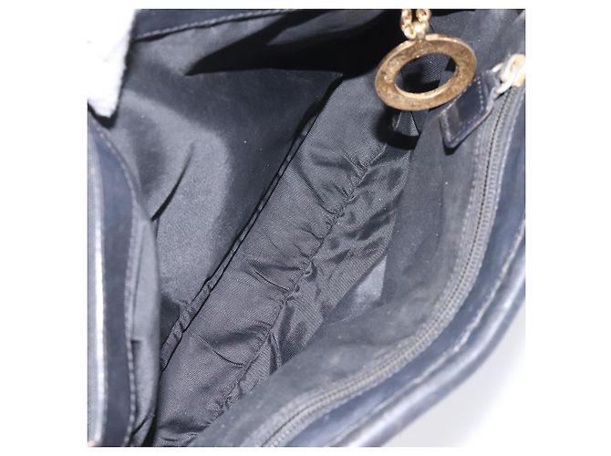 Céline Borsa a spalla CELINE in nylon nero Auth 101065 - vista 23