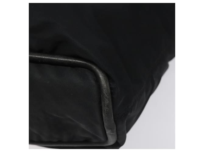 Céline Borsa a spalla CELINE in nylon nero Auth 101065 - vista 9