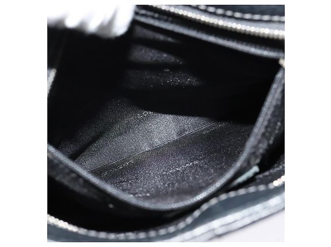 Borsa a Spalla LOEWE in Pelle Nera Auth 114108 Nero - vista 12