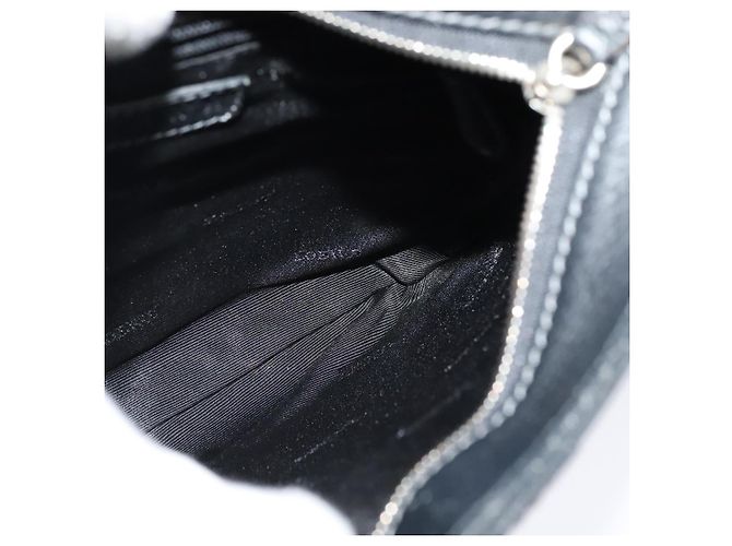 Borsa a Spalla LOEWE in Pelle Nera Auth 114108 Nero - vista 18
