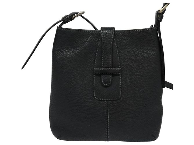 Borsa a Spalla LOEWE in Pelle Nera Auth 114108 Nero - vista 2