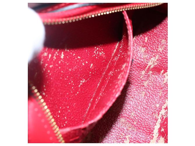 LOUIS VUITTON Epi Dauphine PM Pouch Rosso Castigliano M48447 LV Auth am7748 - vista 11