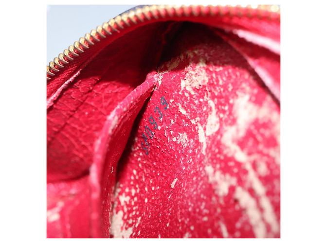 LOUIS VUITTON Epi Dauphine PM Pouch Rosso Castigliano M48447 LV Auth am7748 - vista 12