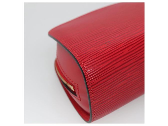 LOUIS VUITTON Epi Dauphine PM Pouch Rosso Castigliano M48447 LV Auth am7748 - vista 16