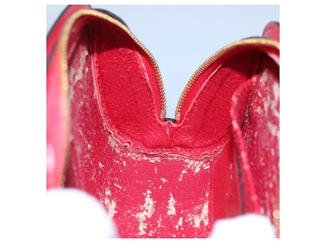 LOUIS VUITTON Epi Dauphine PM Pouch Rosso Castigliano M48447 LV Auth am7748 - vista 18