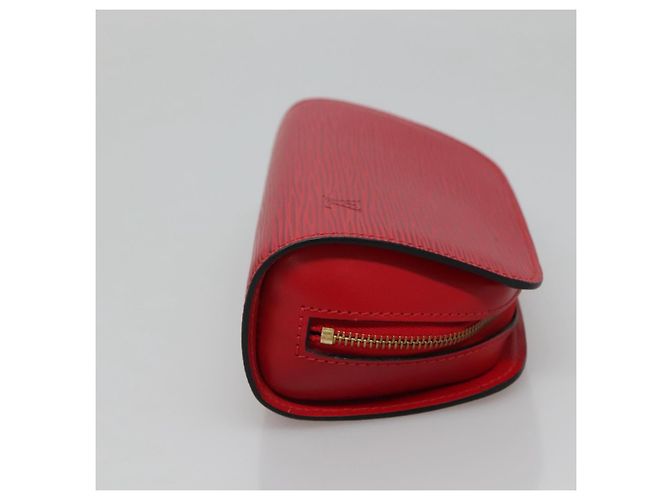 LOUIS VUITTON Epi Dauphine PM Pouch Rosso Castigliano M48447 LV Auth am7748 - vista 4