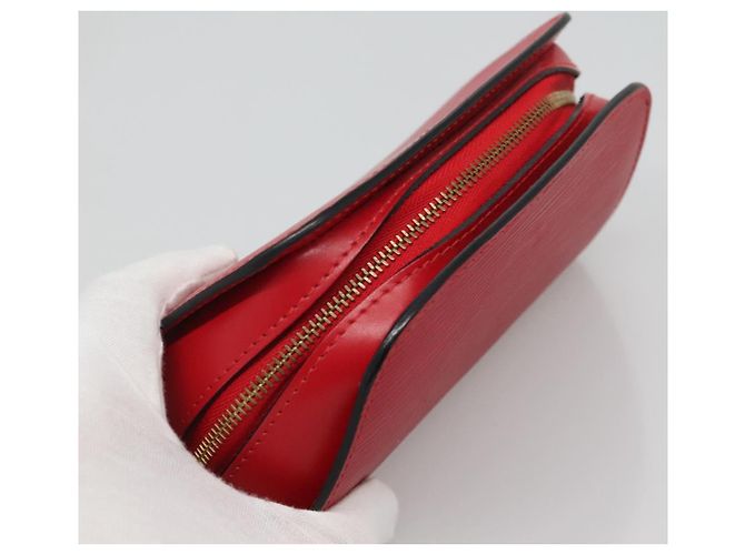 LOUIS VUITTON Epi Dauphine PM Pouch Rosso Castigliano M48447 LV Auth am7748 - vista 5