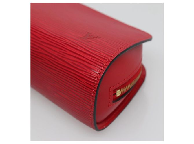 LOUIS VUITTON Epi Dauphine PM Pouch Rosso Castigliano M48447 LV Auth am7748 - vista 7