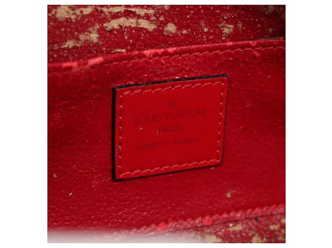 LOUIS VUITTON Epi Dauphine PM Pouch Rosso Castigliano M48447 LV Auth am7748 - vista 9