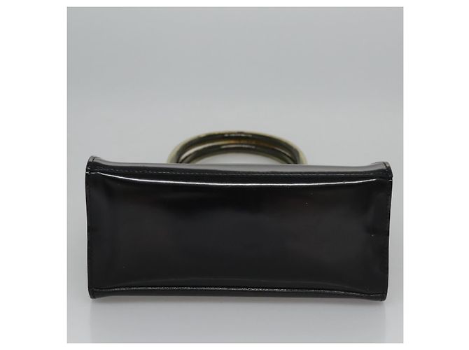 Borsa a mano in pelle nera Salvatore Ferragamo Auth BD145 Nero - vista 5