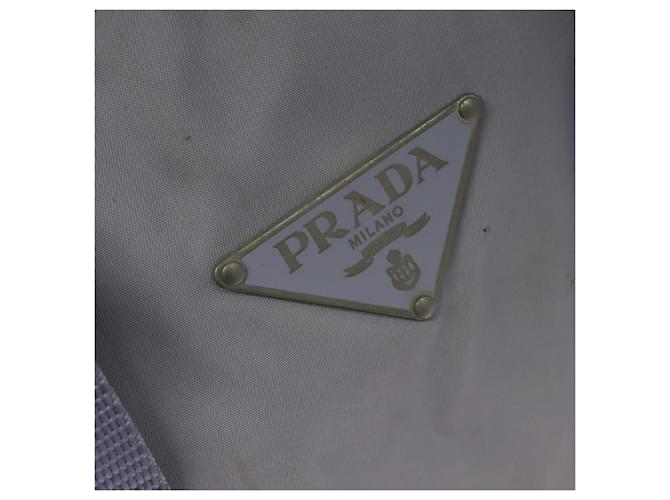 PRADA Borsa Boston Nylon Viola Argento Auth 115876 Porpora - vista 17