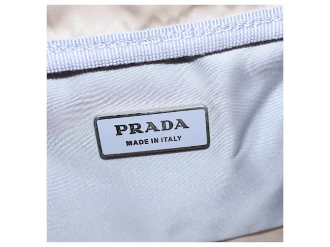 PRADA Borsa Boston Nylon Viola Argento Auth 115876 Porpora - vista 18