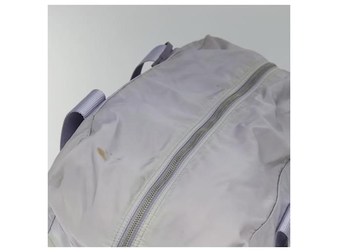 PRADA Borsa Boston Nylon Viola Argento Auth 115876 Porpora - vista 6
