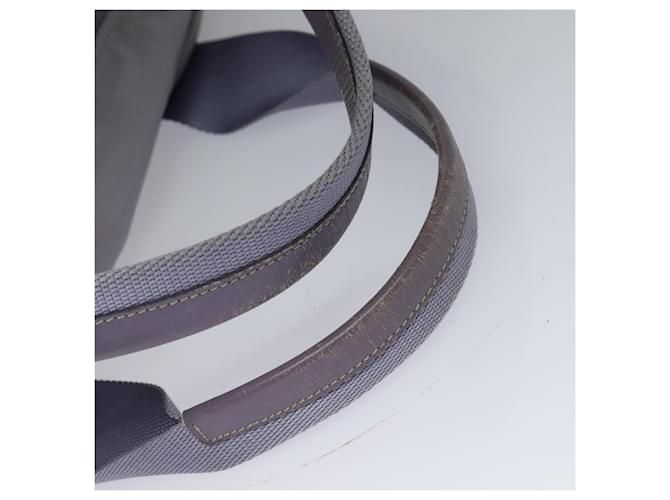 PRADA Borsa Boston Nylon Viola Argento Auth 115876 Porpora - vista 7