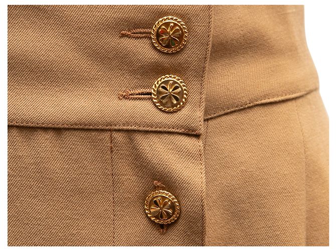 Faldas CHANEL T.International S Sintético Camello - vista 4