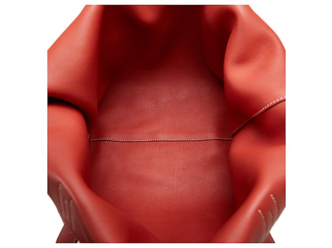 Double sens Hermès Borse HERMES T. Pelle Rosso - vista 5