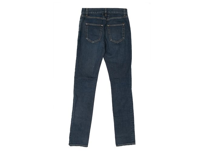 Jeans SAINT LAURENT T.US 26 Denim - Jeans Azul - vista 2