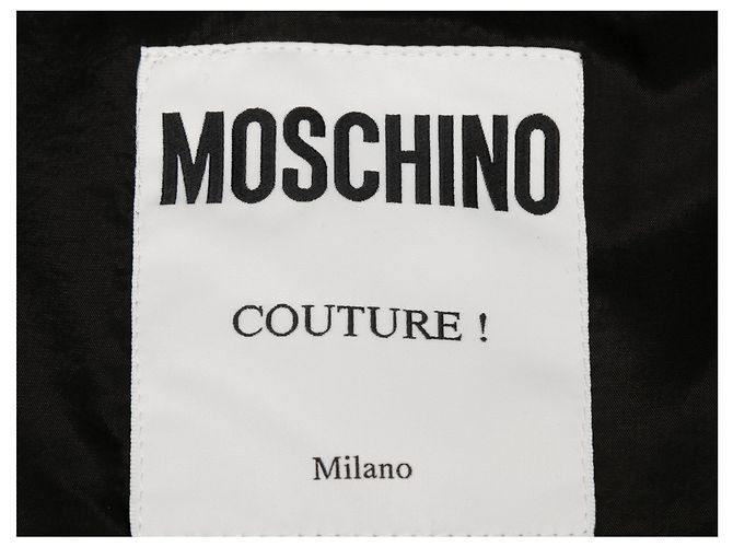 MOSCHINO Kleid T.IT 38 Synthetisch Schwarz - Ansicht 5