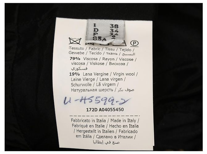 MOSCHINO Kleid T.IT 38 Synthetisch Schwarz - Ansicht 6