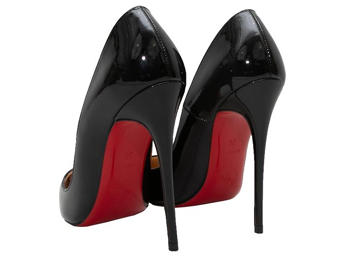 So Kate CHRISTIAN LOUBOUTIN Absätze T.EU 36 Leder Schwarz - Ansicht 2